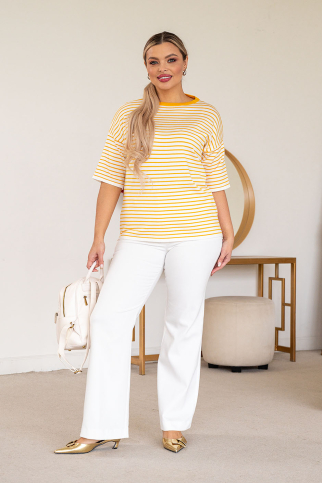 Брюки АБ-026 молочный